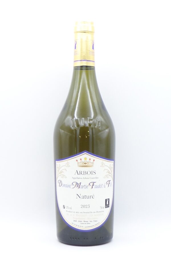 arbois blanc nature vin du jura domaine martin faudot