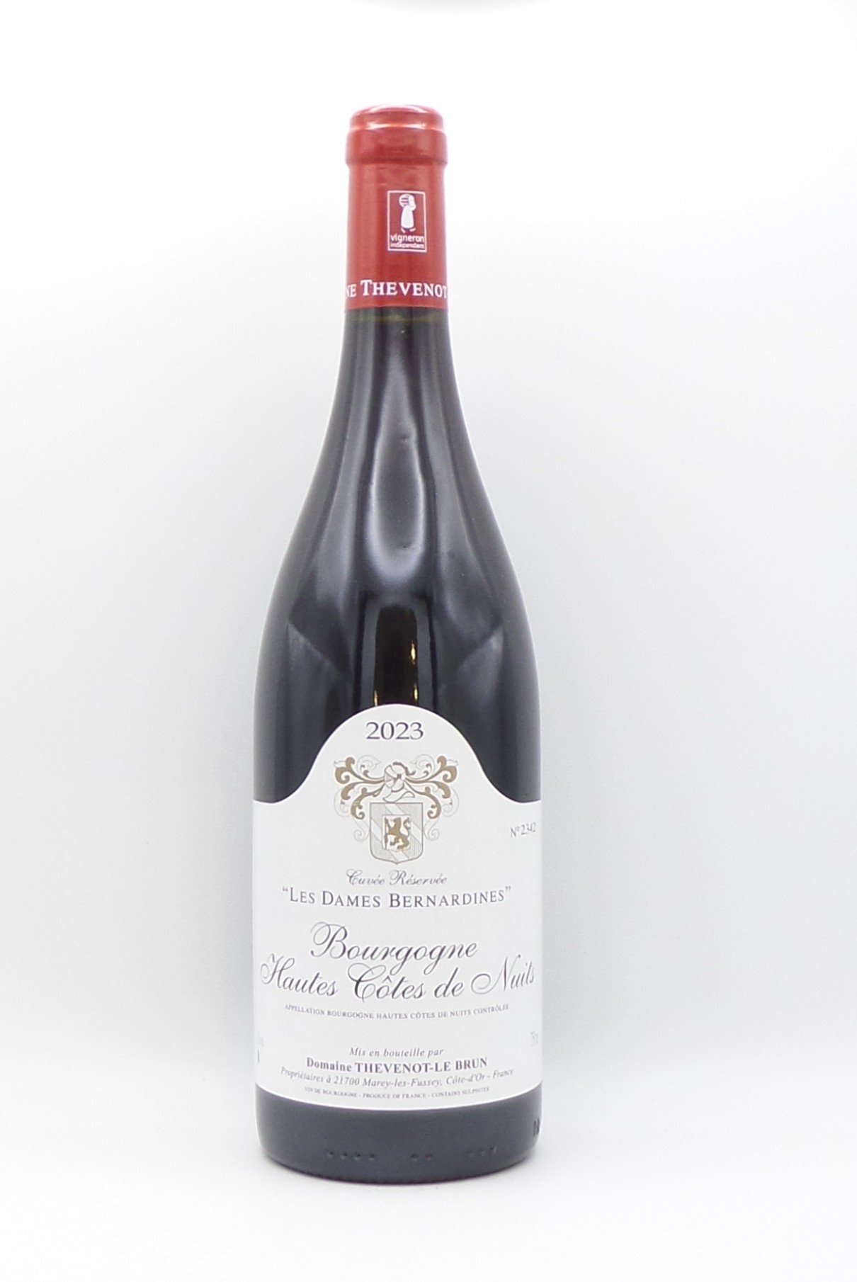 bourgogne hautes côtes de nuits les dames bernardines domaine thevenot