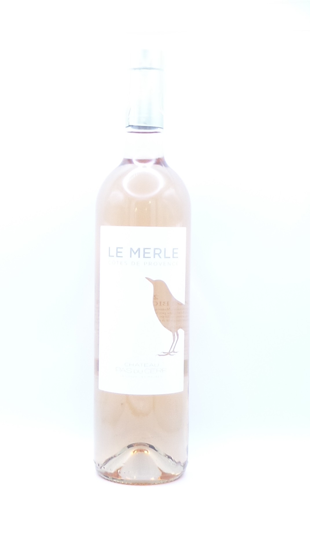 cotes de provence rosé le merle chateau pas du cerf