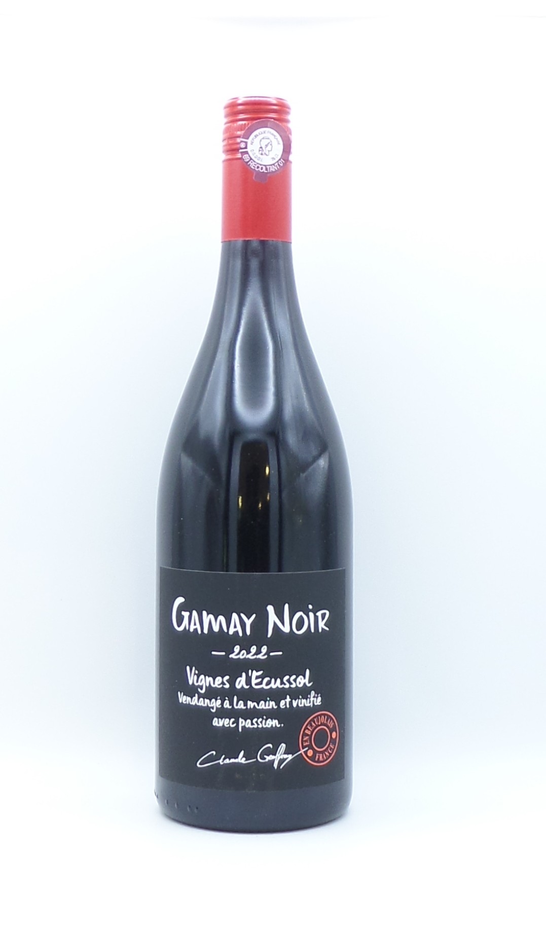 gamay noir vignes d'ecussol