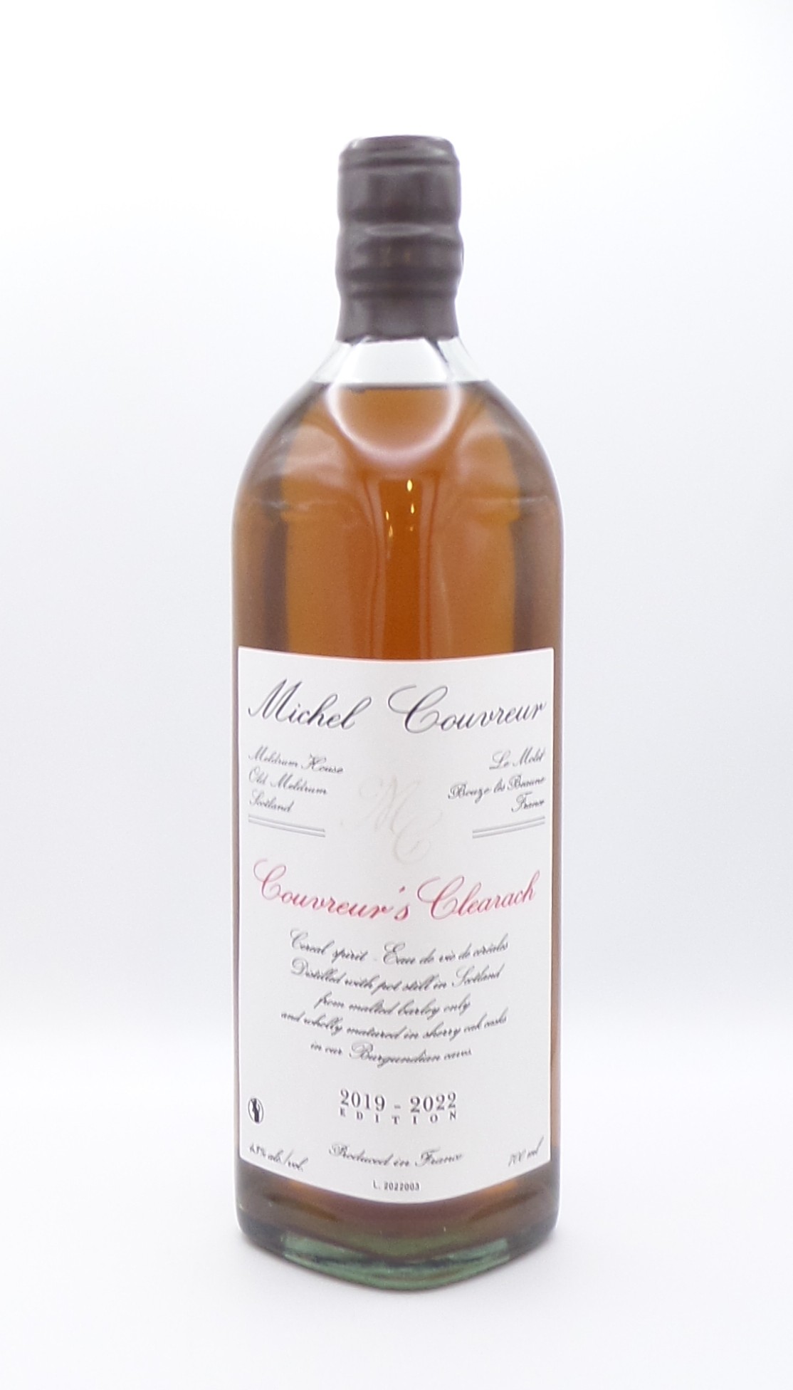 whisky couvreur's clearach michel couvreur