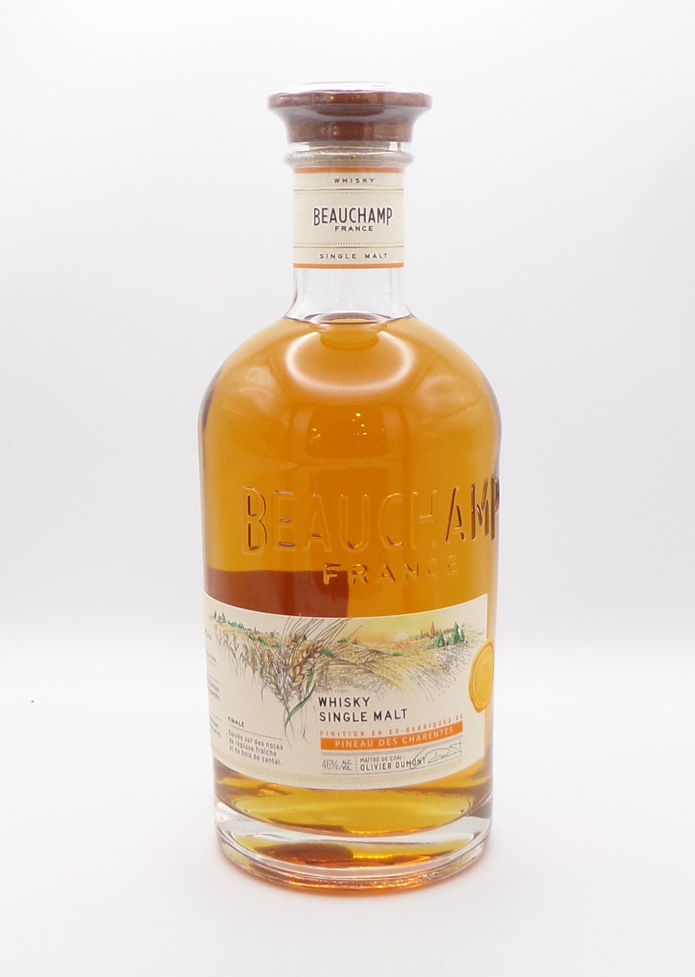whisky single malt beauchamp finition pineau des charentes