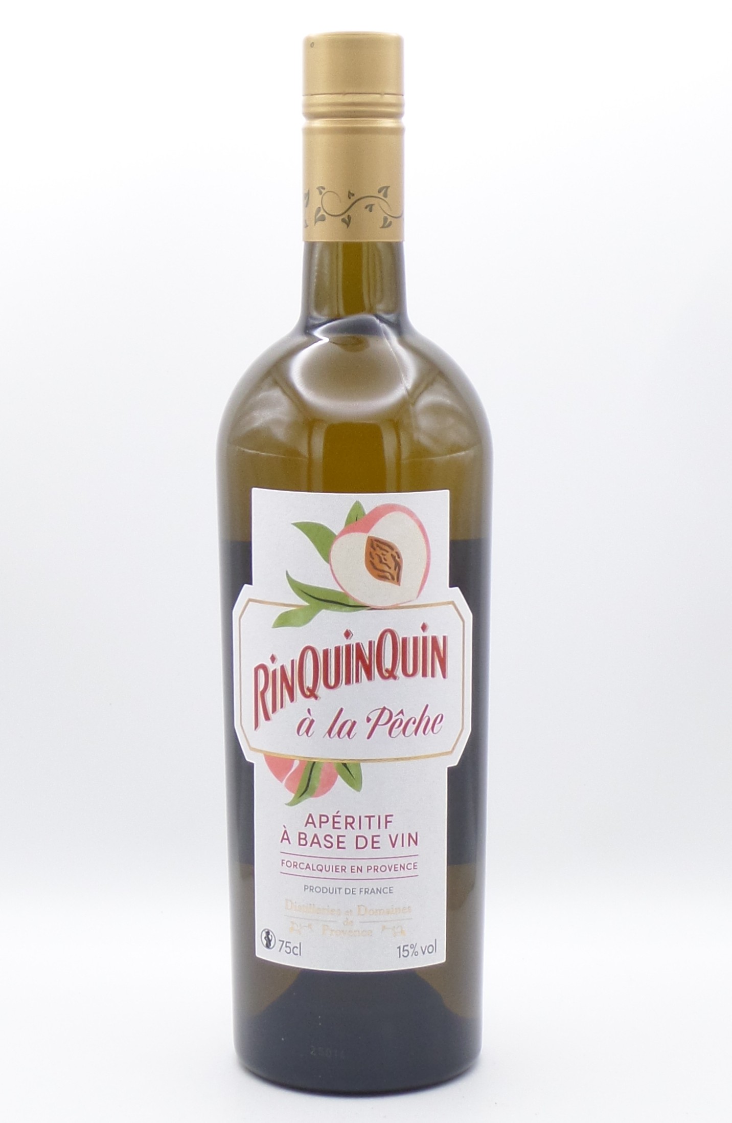aperitif a base de vin rinquinquin a la peche