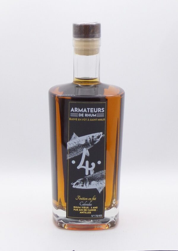 armateurs de rhum cuvée n°4 finition fût de calvados