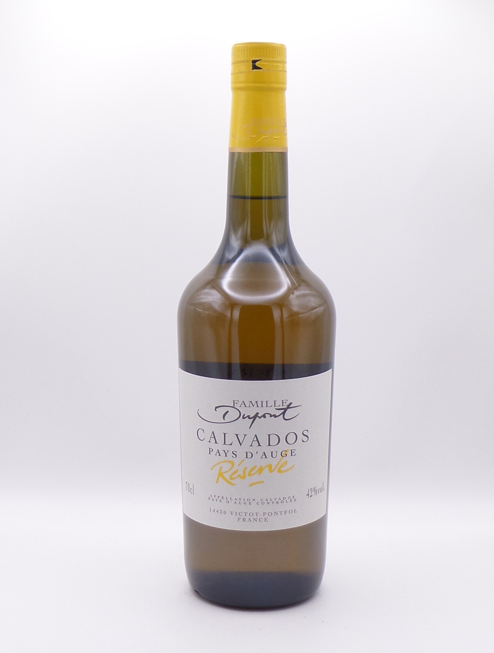 Calvados Pays d'Auge Réserve Famille Dupont