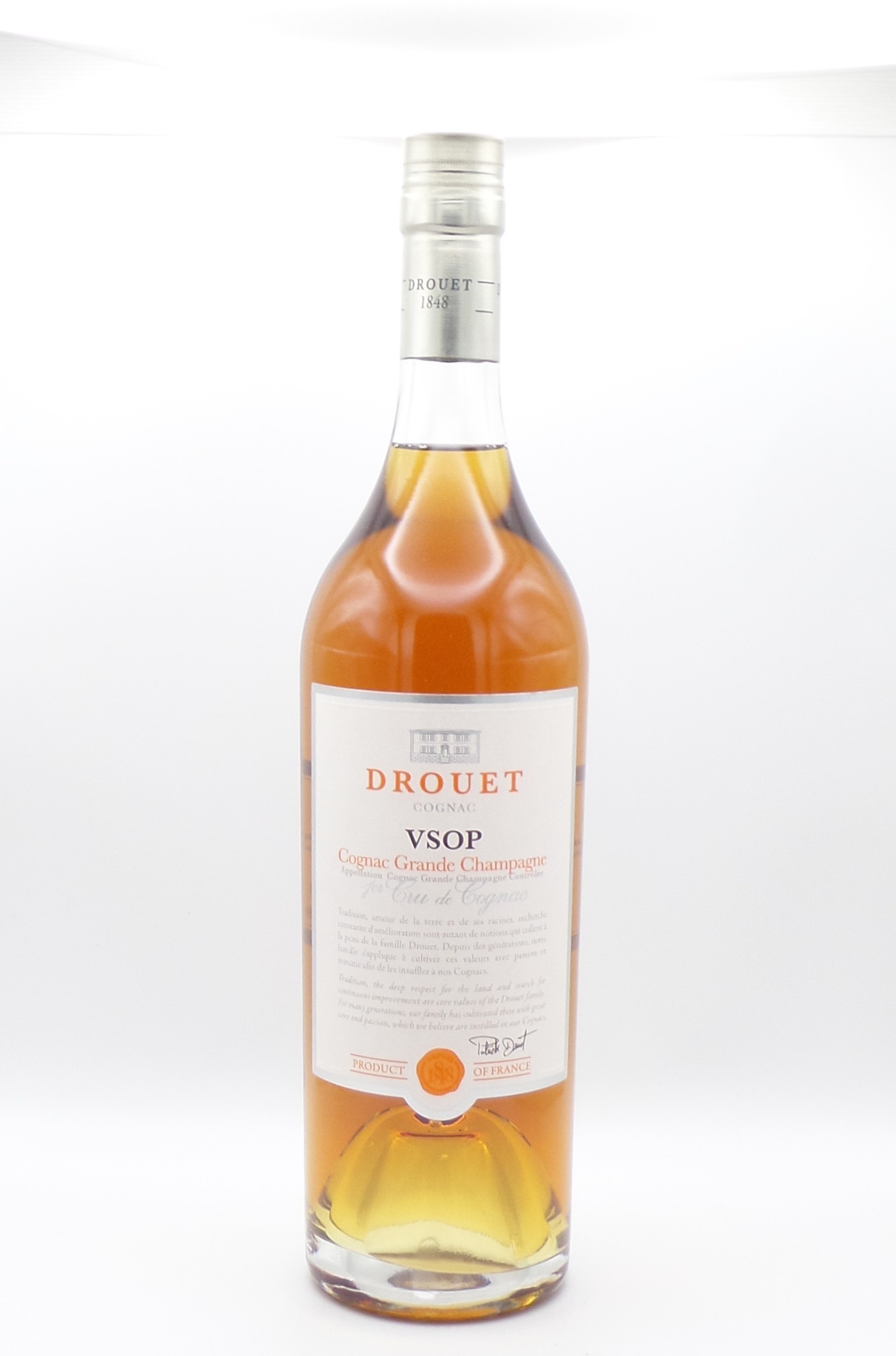 cognac grande champagne vsop drouet