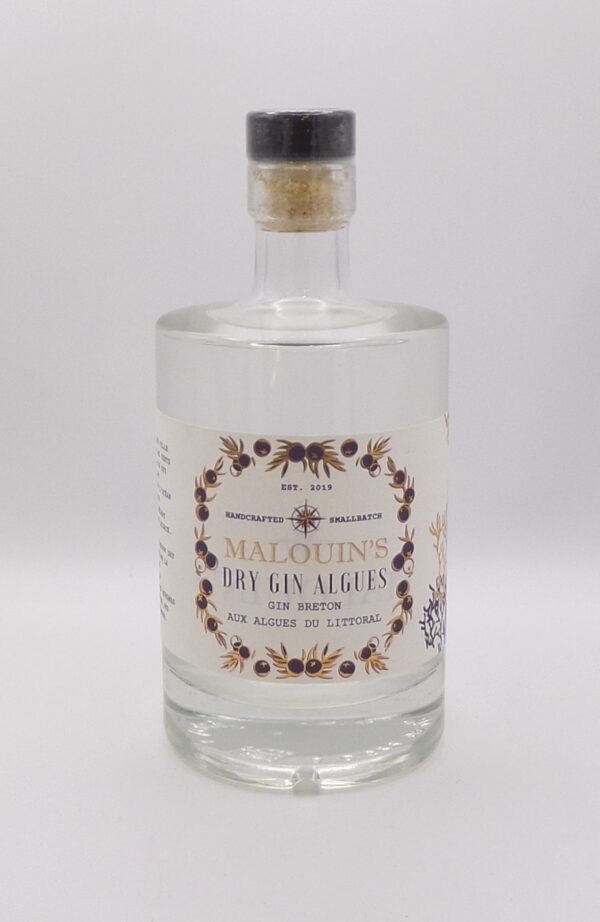 gin malouins dry gin algues gin breton