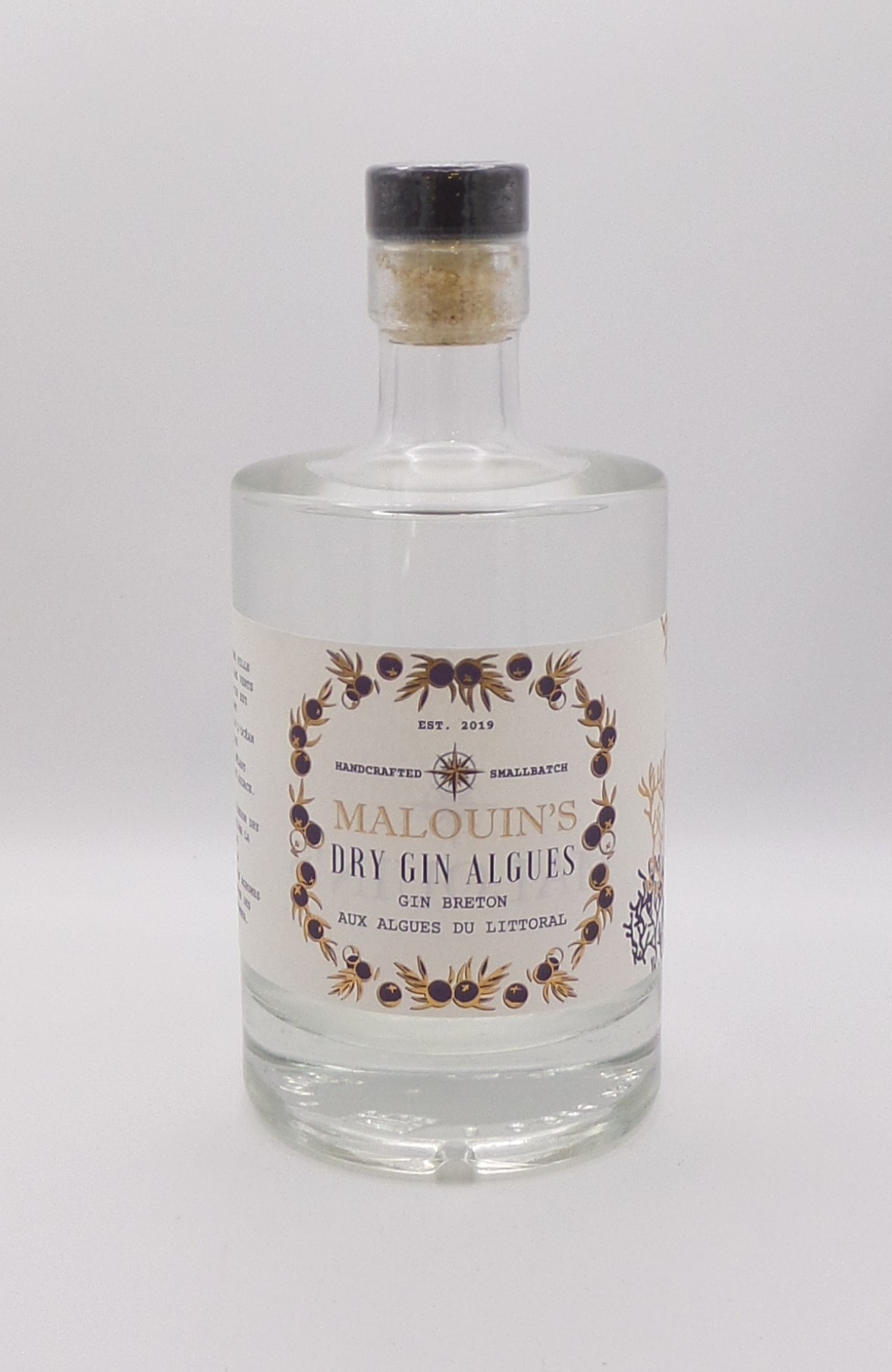 gin malouins dry gin algues gin breton