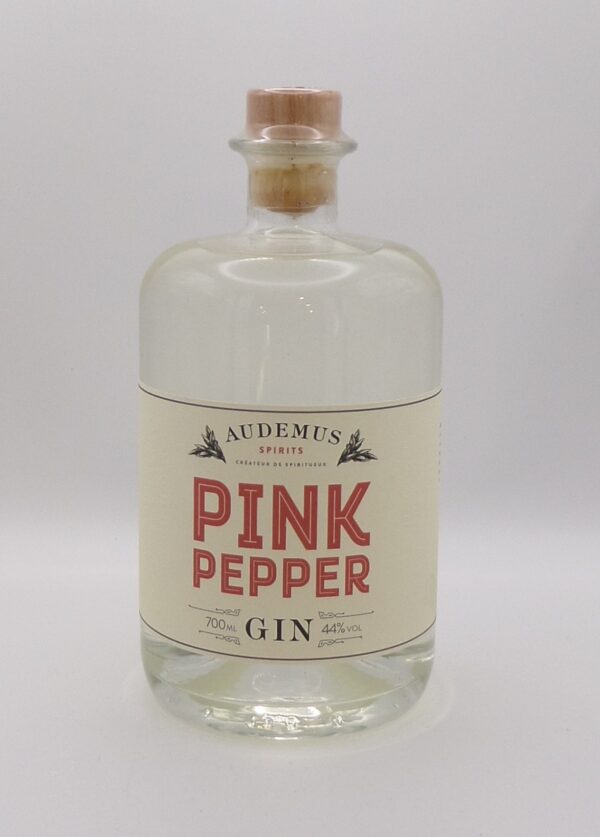 gin pink pepper audemus spirit