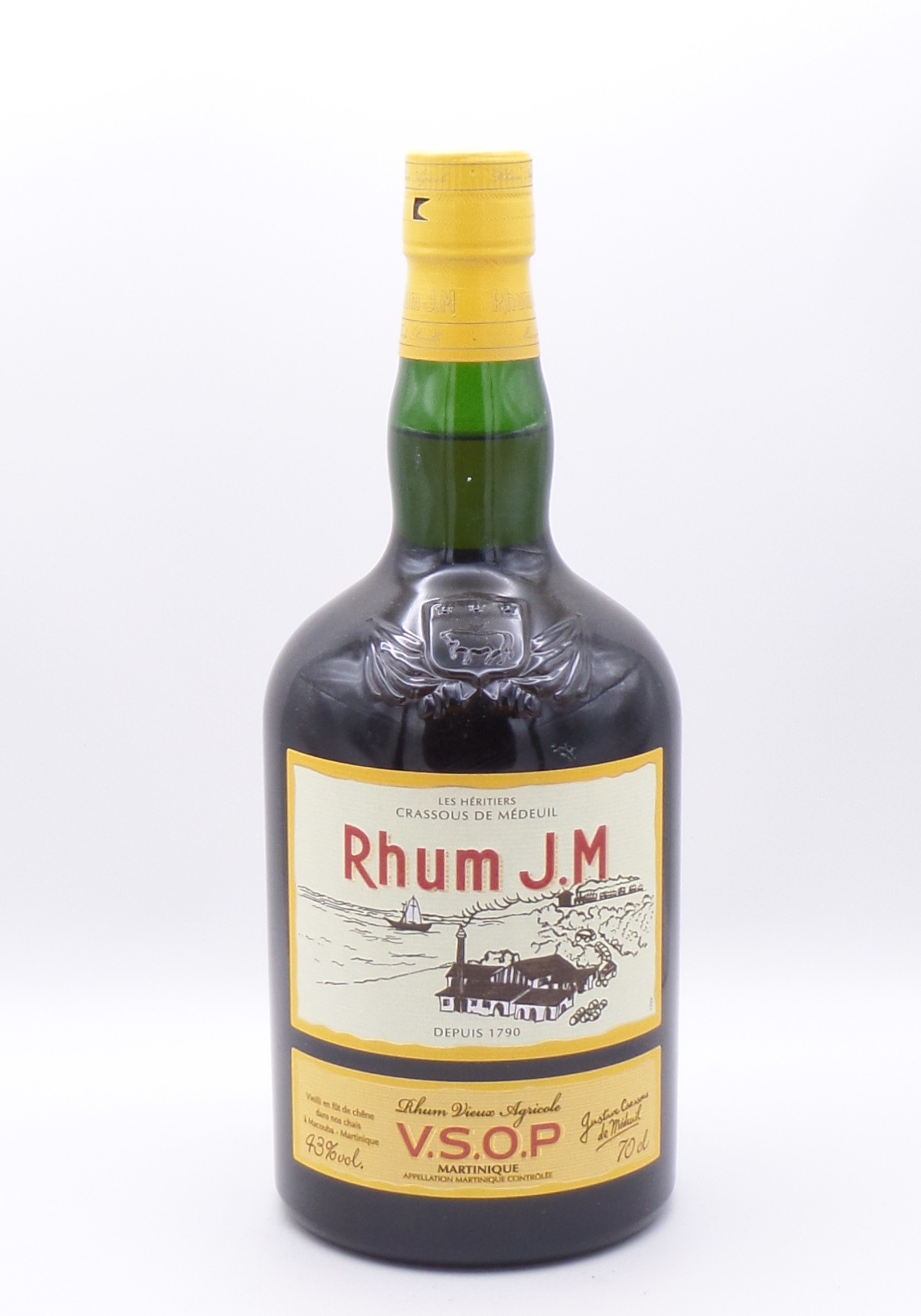 rhum jm vsop appellation martinique controlée