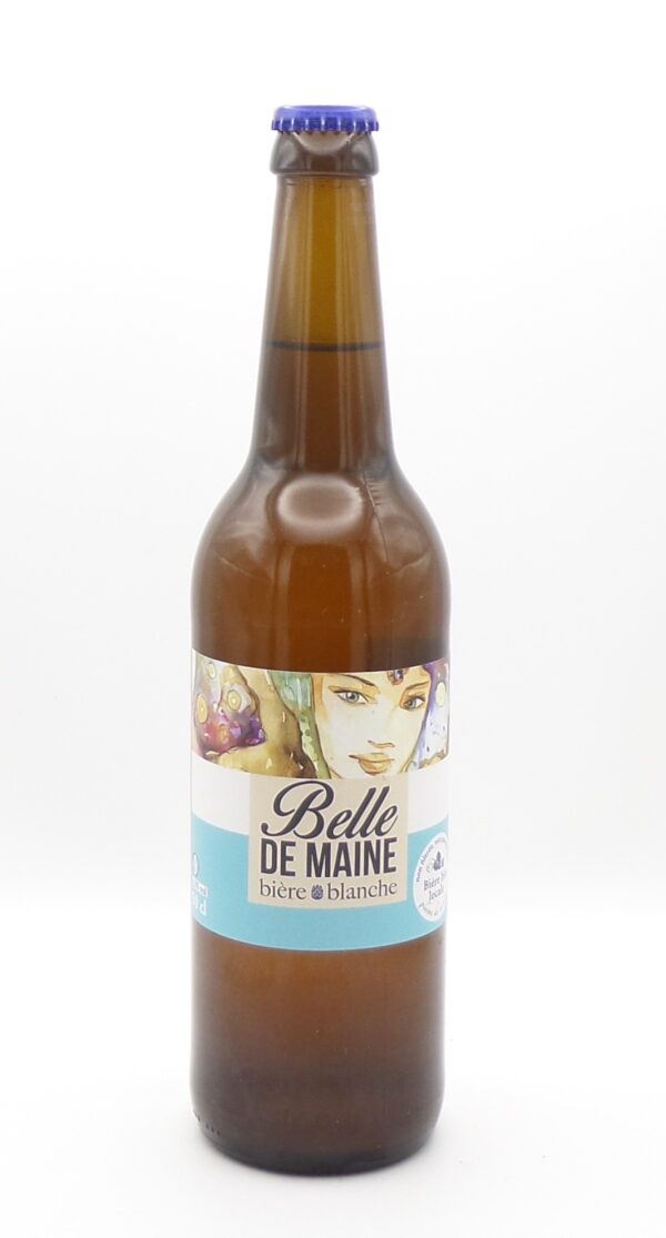 biere blanche bio brasserie artisanale la belle de maine