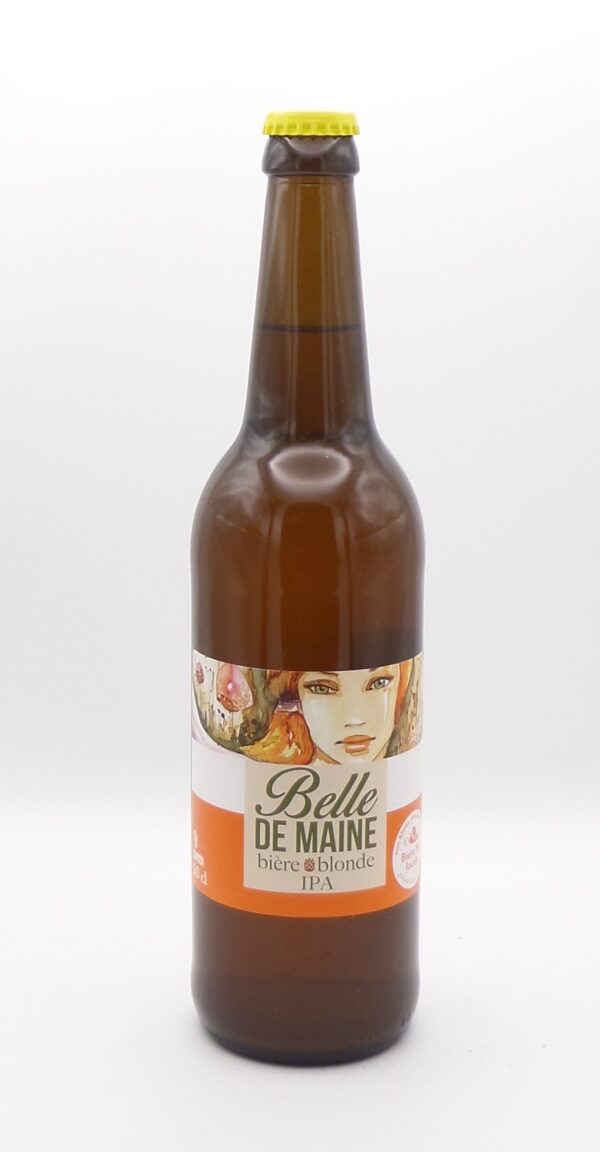 bière blonde ipa bio brasserie artisanale la belle de maine