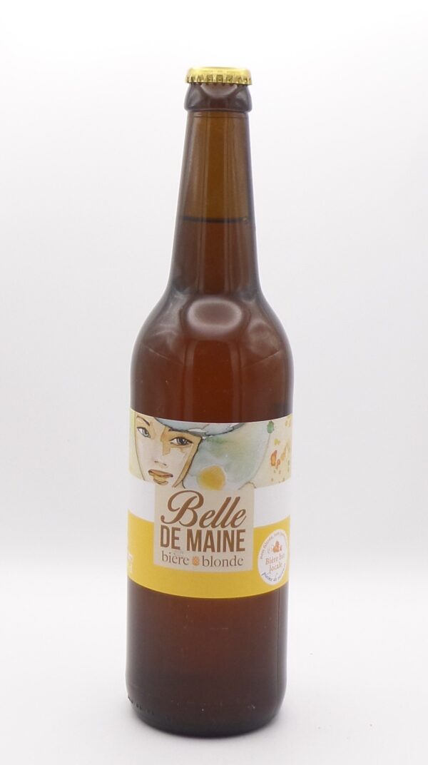 bière blonde bio brasserie artisanale la belle de maine