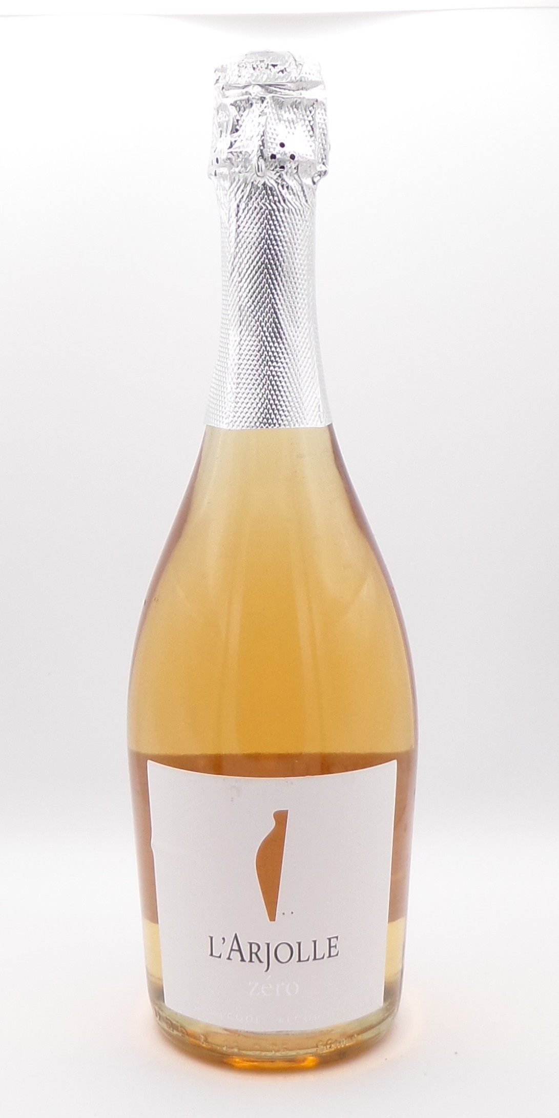 L'Arjolle équilibre zéro mousseux rosé sans alcool boisson à base de raisins fermentés désalcoolisés