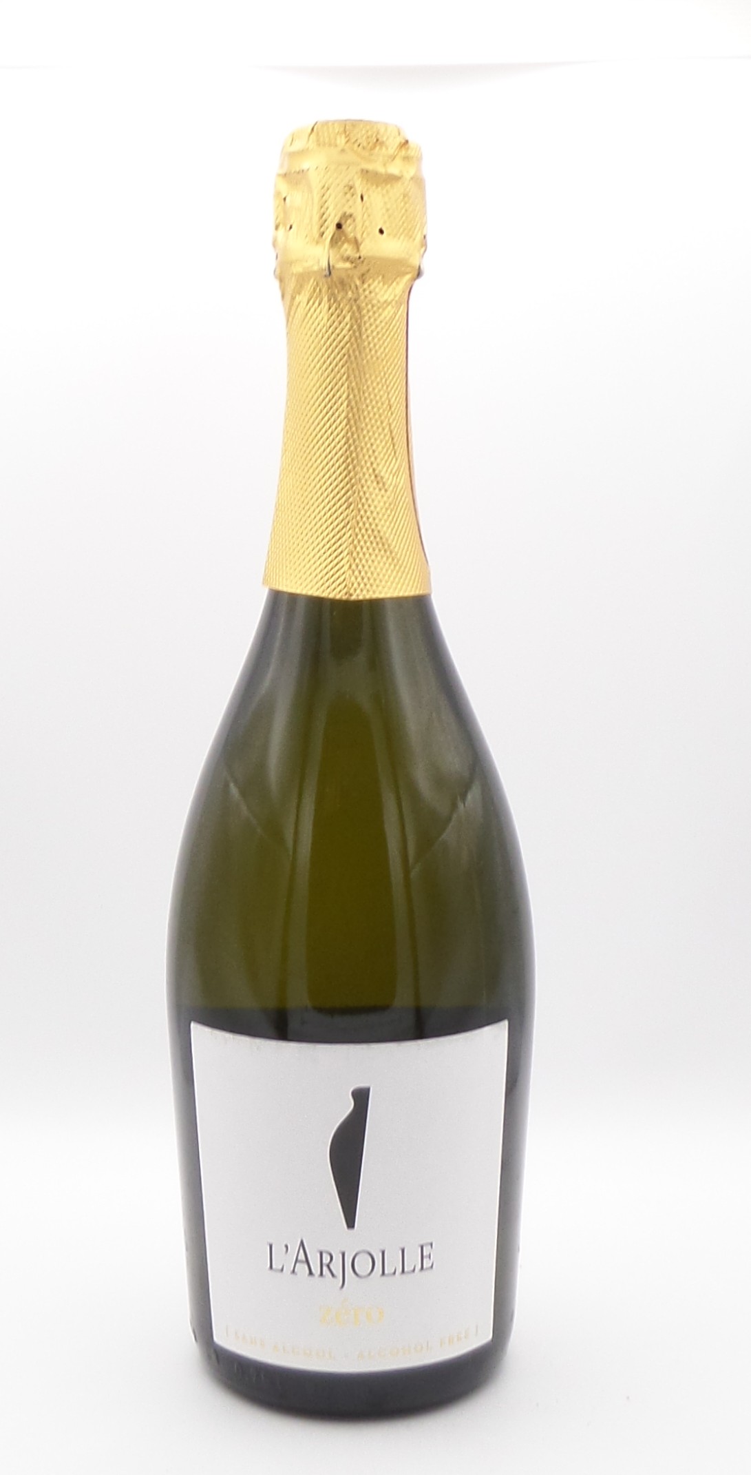 L'Arjolle équilibre zéro mousseux blanc sans alcool boisson à base de raisins fermentés désalcoolisés