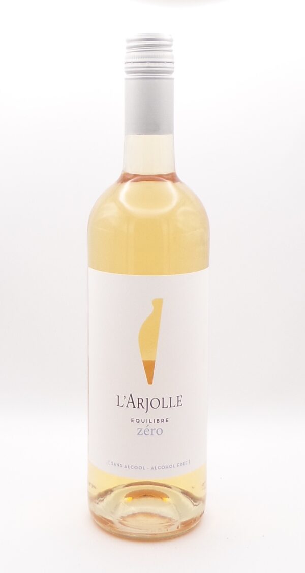 l'arjolle équilibre zéro rosé sans alcool boisson à base de raisins fermentés désalcoolisés