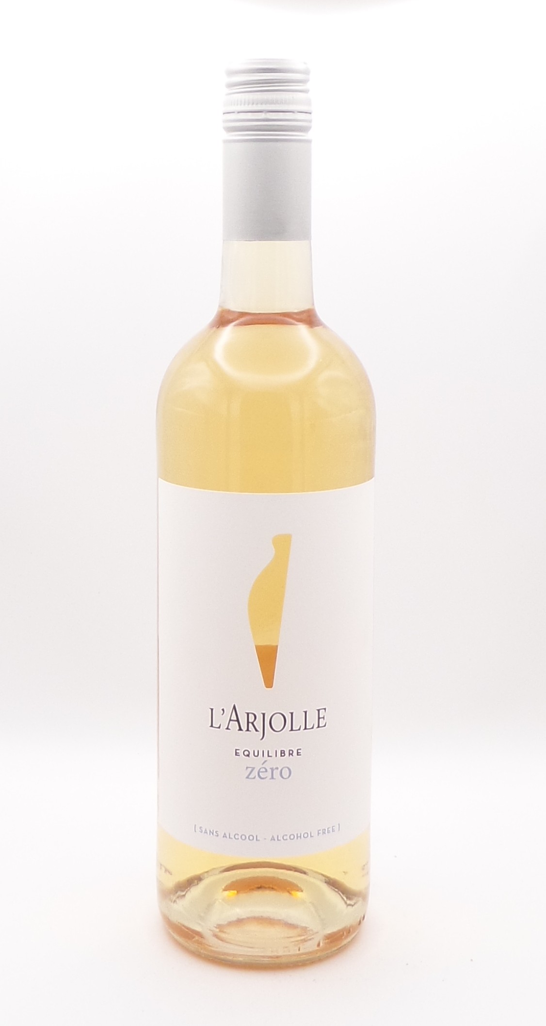 l'arjolle équilibre zéro rosé sans alcool boisson à base de raisins fermentés désalcoolisés