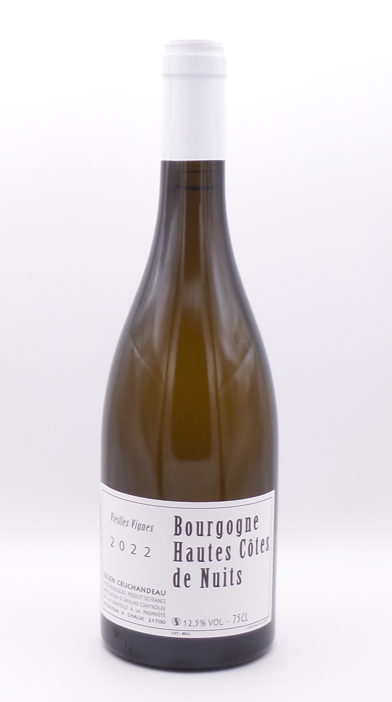 bourgogne hautes cotes de nuits blanc domaine cruchandeau