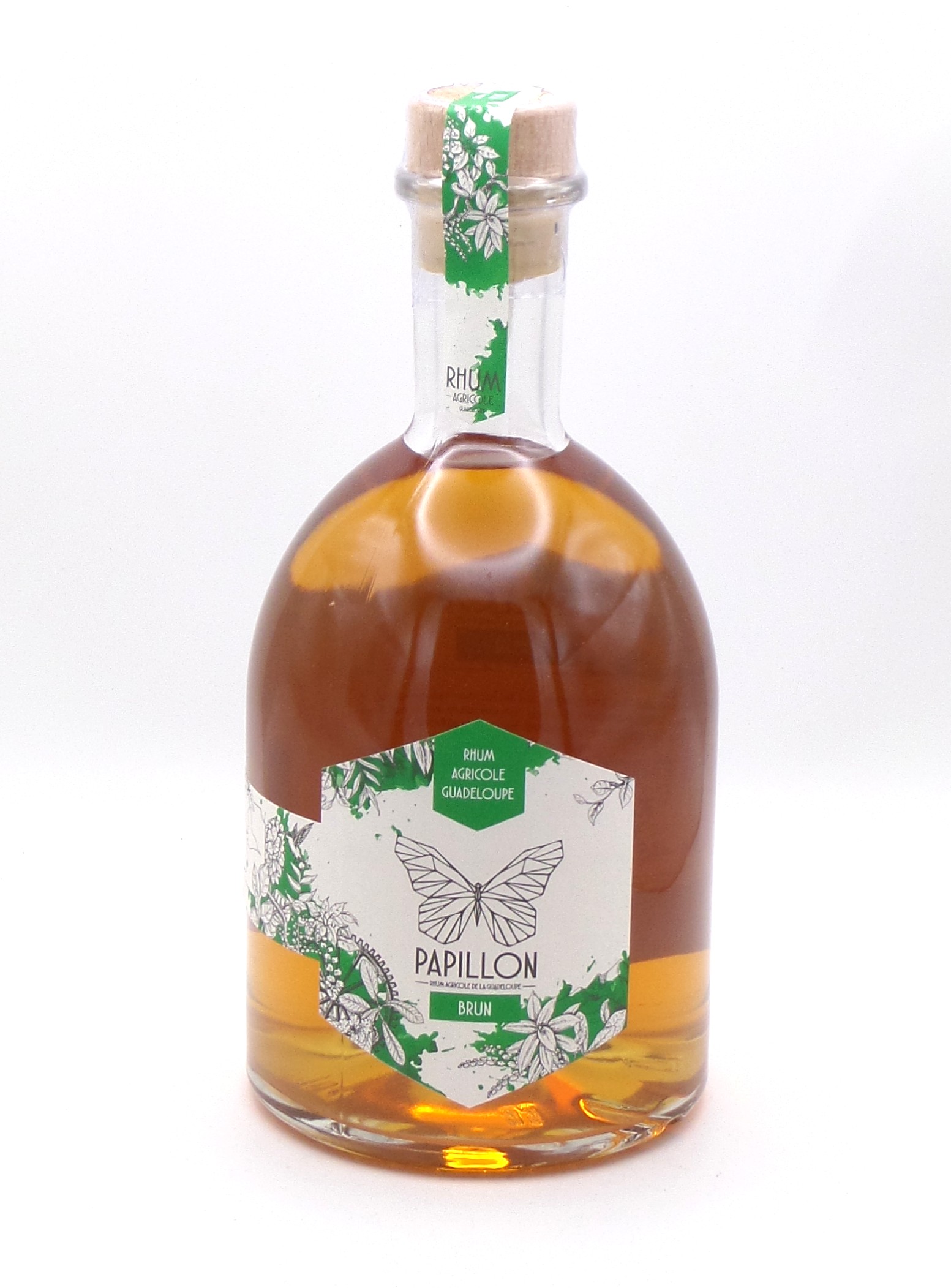 rhum brun papillon rhuma agricole guadeloupe